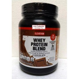 Elevation Whey Protein Blend Supplement Chocolate Flavor Sealed 32oz 907g - 1 Bottle
