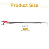 uxcell 8 Inch Open Red/White RCA 2-Male Plug Jack Connector