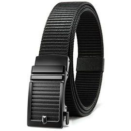 Men's Belt, CHAOREN Ratchet Belt Nylon, Golf Belts for Men Casual, Easy Adjustable Trim to Fit
