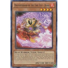 Yu-Gi-Oh! - Brotherhood of The Fire Fist - Boar (MP14-EN079) - Mega Pack 2014 - 1st Edition - Rare
