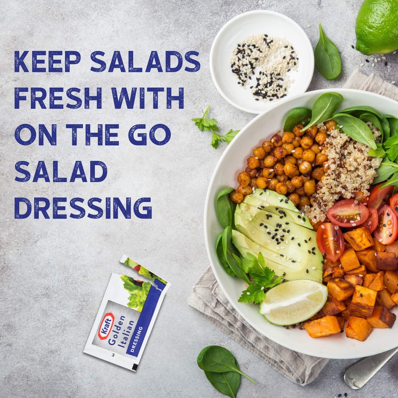 Kraft Golden Italian Salad Dressing Single Serve (200 ct Casepack)