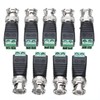 BNC Balun Connector 28 Pcs - Coaxial/Cat5/6 to BNC Male