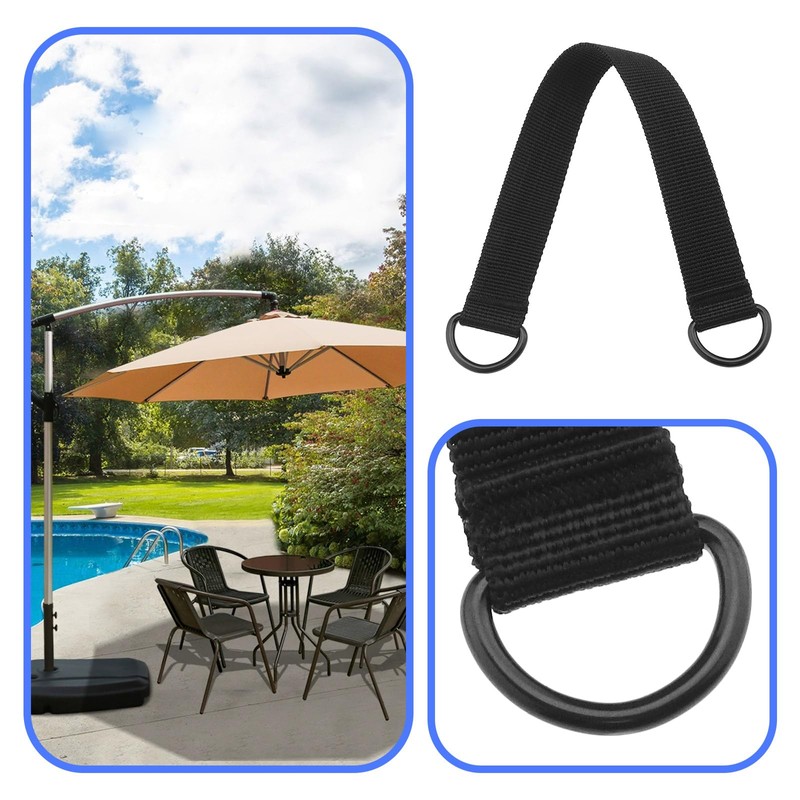 SG Store 4PCS Fixed Strap Wind Protection for Large Cantilever