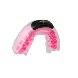 Zone Mouthguard ZAAPN001A Impact EVA and PVS Athletic Mouthguard, No Flavor (Adult, Electric Pink Putty)