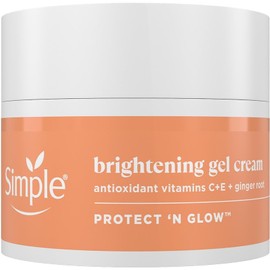 Simple Protect and Glow Brightening Gel Face Cream Hidratante Facial 50 ml