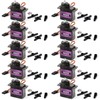 Miuzei MG90S 9G Micro Servo Motor Metal Geared Motor Kit