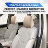 stymart 2 PCS Car Seat Headrest Cover, Universal Headrest Anti-Dirty