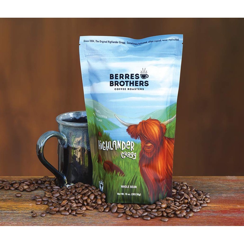 Berres Brothers Highlander Grogg Whole Bean Coffee 2 Pound Package