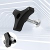 Cipszoely 2 Pcs Lawn Mower Handle Parts, Universal Lawnmower Handle