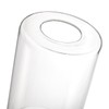 Hedume 6 Pack Clear Glass Shades Replacement, 5.7" Height -