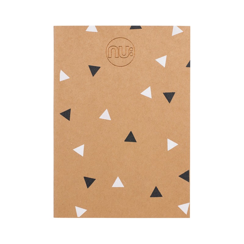 NU Kraft A4 Foiled Notebook, Pack of 3
