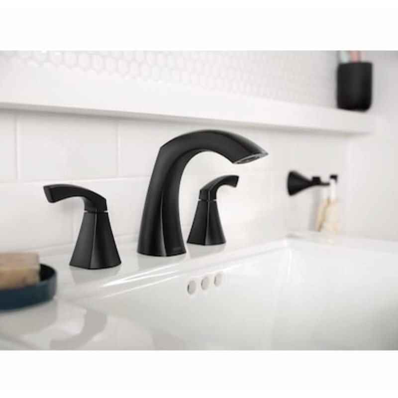 Moen Faucet BR WS HIARC LNDOR MBK2H 84504BL