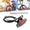 Electric Bike Lighting Rear Tail Light High Brightness Bike Brake