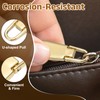sourcing map 4pcs Zipper Pull, 1 Inch Zinc Alloy Zip