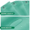 Biscaynebay Quality Fabric Shower Curtain Liners 72 Inch by 72