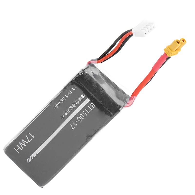 RC 1500mAh Lipo Battery 11.1V Provide Strong Power XT30 Output