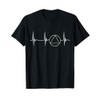 Sober Recover Sobriety Heartbeat EKG Pulse Abstinence T-Shirt