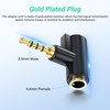 SinLoon 4.4mm Female to 2.5mm Male Balanced Audio Adapter, Gold