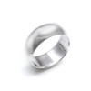 Silverly Women's Men's 925 Sterling Silver 7 mm Simple Wedding