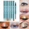 Double-Headed Liquid Sparkling Eyeshadow Eyeliner Pen for Women, Ultra -