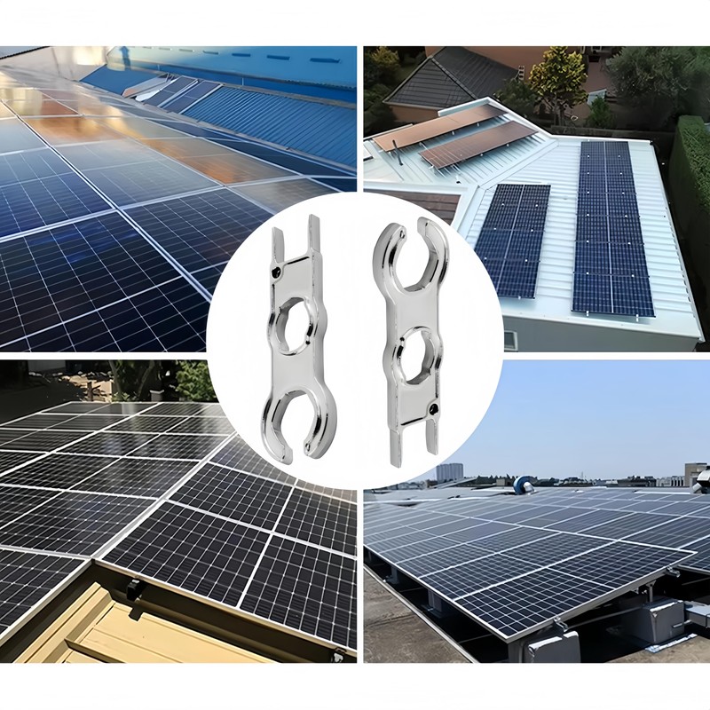 2 PCS Solar Spanner Set MC4 Connectors Spanners Handy Wrench