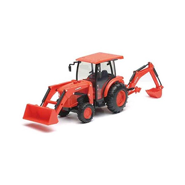 NEWRAY 1:18 KUBOTA - L6060 Tractor with Backhoe and Loader