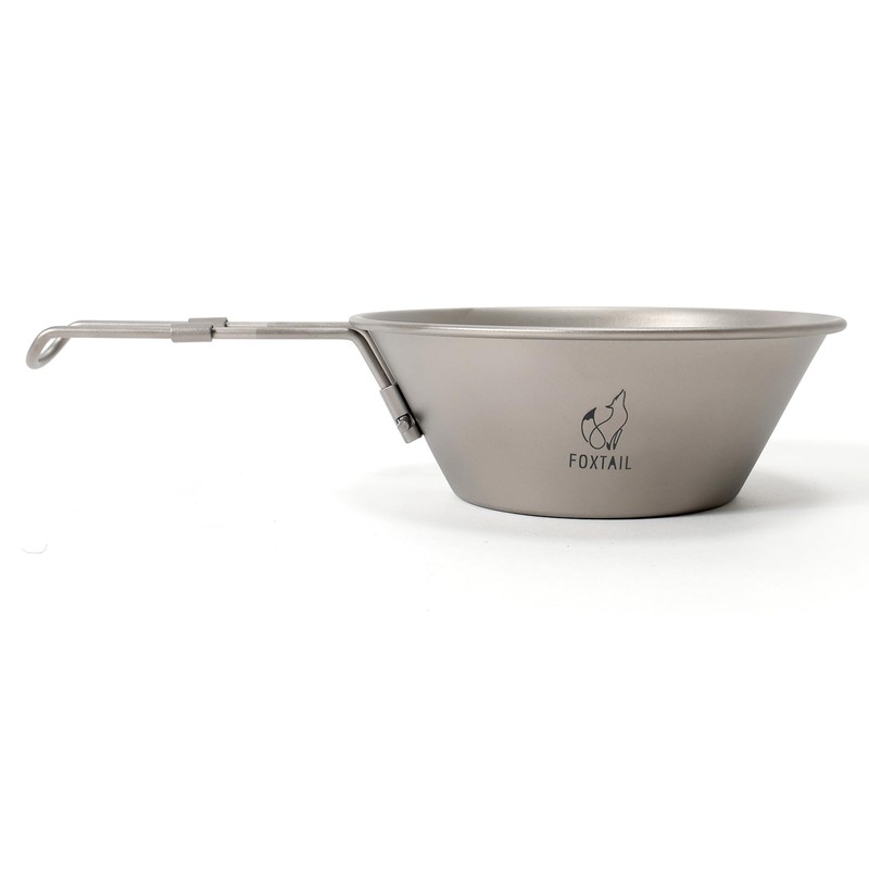 FOXTAIL FTTITAN1011 Pure Titanium Sierra Cup, 10.1 & 15.2 fl