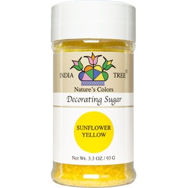 India Tree, Sugar Decorating Yellow, 3.3 Ounce