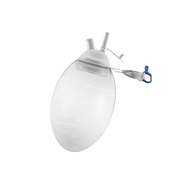 AMZ Wound Drainage Bulb 100 ML. Oval Shape Silicone Bulb