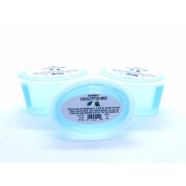 Eucalyptus Mint Scented Gel Melts™ by The Gel Candle Comany for Warmers - 3 Pack Peel, Melts and Enjoy