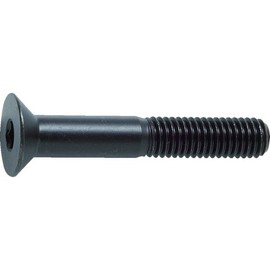 TRUSCO(トラスコ) 六角穴付皿ボルト 黒染め 半ネジ M10×50 12本入 B73-1050