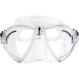 Cressi Ocean Mask - Schnorchelmaske Ocean, Transparent, Einheitsgröße, Erwachsene Unisex