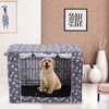 Pethiy Dog Crate Cover Durable Polyester Pet Kennel Cover Universal