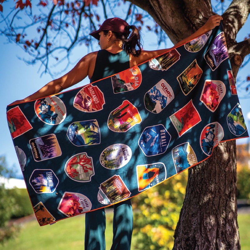 Sprints Athletic Running Towel, Full-Sized, Car Seat Cover - Performance