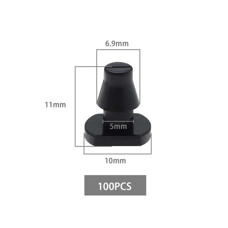 YINETTECH 100Pcs Irrigation Pipe Plug Replacement Drip Pipe End Caps