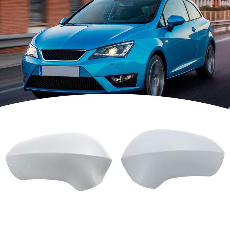 Primed Door Wing Mirror Cap Covers 1P0857537 For Leon MK2