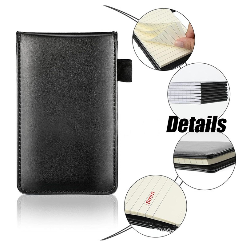 4 Pcs Small Pocket Notepad, Mini Notebook Set Includes 1
