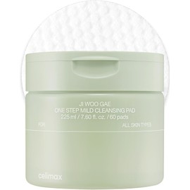 celimax- Almohadilla limpiadora suave Ji.Woo.Gae One Step (60 almohadillas)