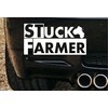 Stuck Farmer Vinyl Car Sticker Decal