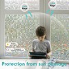 Hilarious Window Privacy Film Static Cling 3D Glass Covering Window