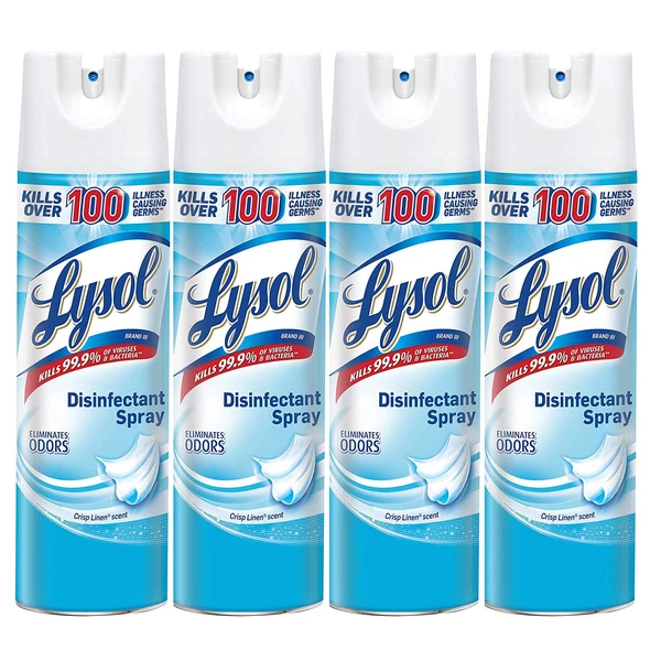 Lysol Disinfectant Spray, Sanitizing and Antibacterial Spray, For Disinfecting and