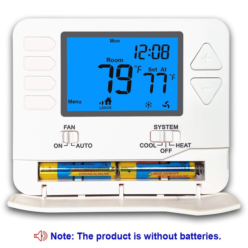 Thermostats, Suuwer 5-1-1 Day Programmable Thermostat for Home, up to