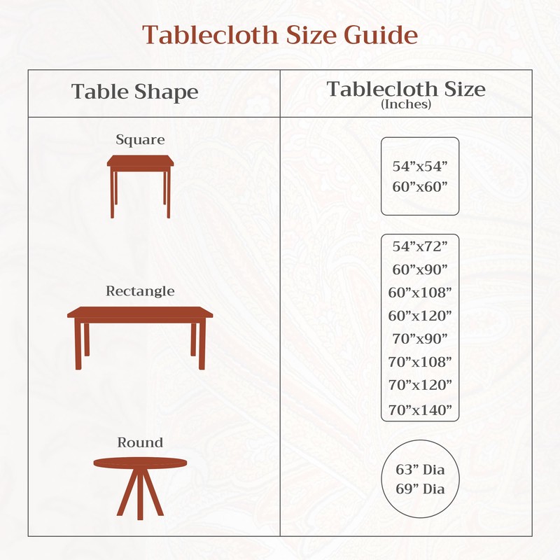 Maison d' Hermine Table Cloth Rectangle Table 100% Cotton 70