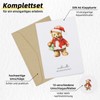WenmthG Christmas Cards with Envelope Set of 10 - Christmas