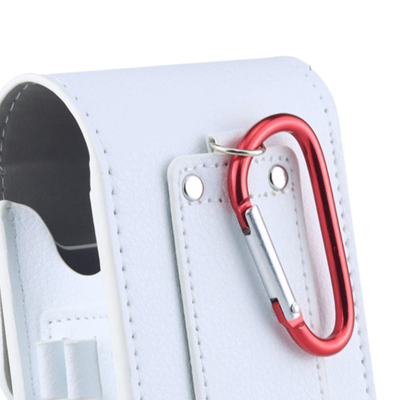 Colaxi Golf Rangefinder Case, Mini Golf Rangefinder Storage Bag, white