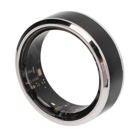 Smart Ring Health Tracker, Aura Ring for Women Men, Fitness Sleep Tracker Smart Ring, Built in Motion Sensing Sport Game, Ultra Light Body, Rich Functions (Size 8)