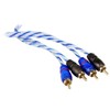 Rockville RTR062 6ft Twisted Pair 2 Channel RCA Cable, 100%