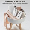 Shampoo and Conditioner Dispenser (Set of 3, 21oz) Modern Refillable