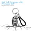 Key Fob Cover with Keychain for Nissan TPU Key Case