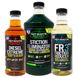 Hot Shot's Secret Trio Diesel Oil and Fuel Additive 128 Fluid Ounces